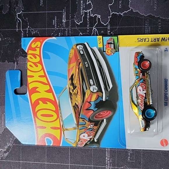 Hot Wheels Super Treasure Hunt 68 Copo Camaro - Picture 1 of 4